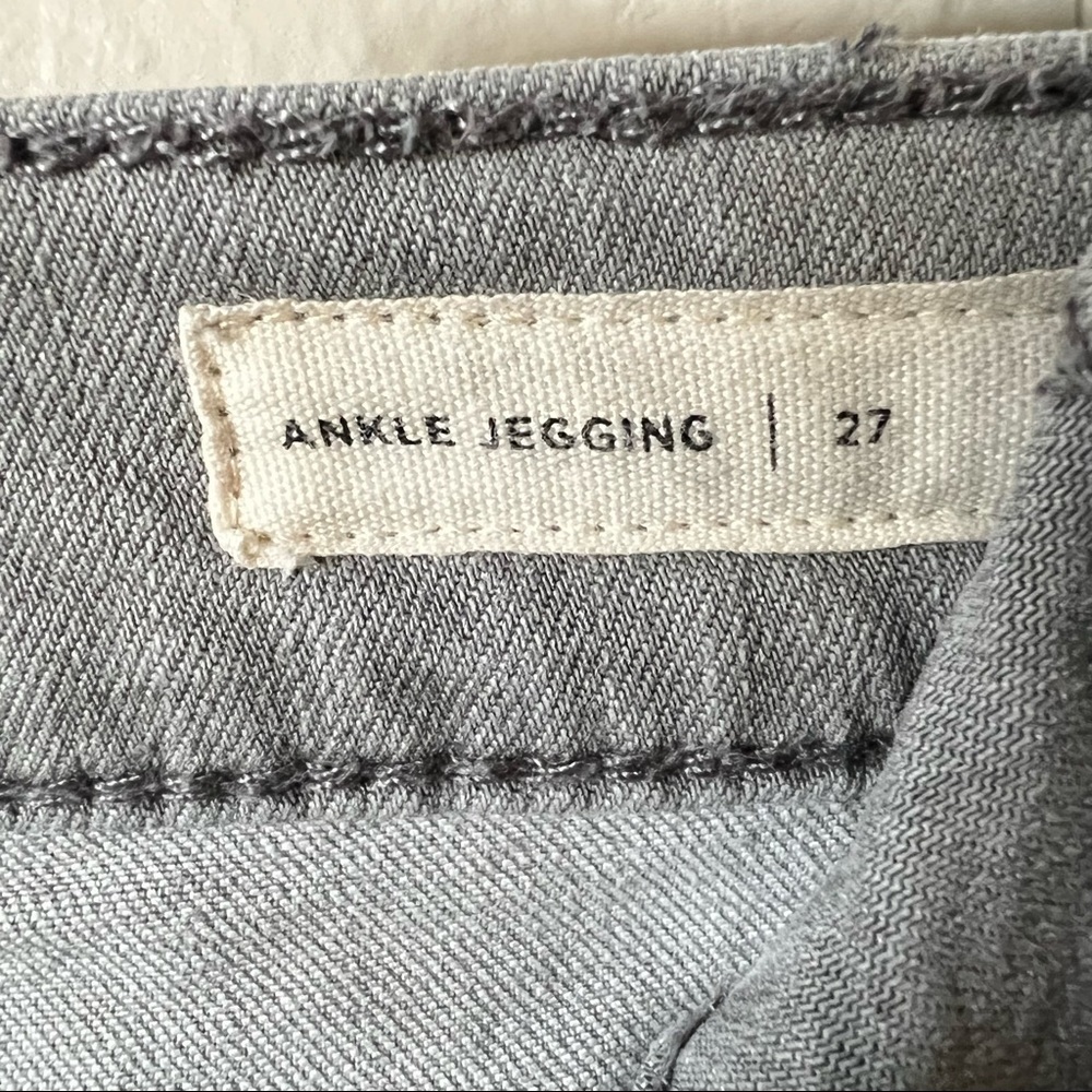 PacSun Distressed Gray Ankle Jegging Size 27 - Picture 5 of 5